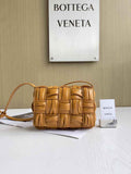 Bottega Veneta Small Cassette Bag 736253 Calfskin Brown