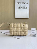 Bottega Veneta Small Cassette Bag 736253 Calfskin Apricot