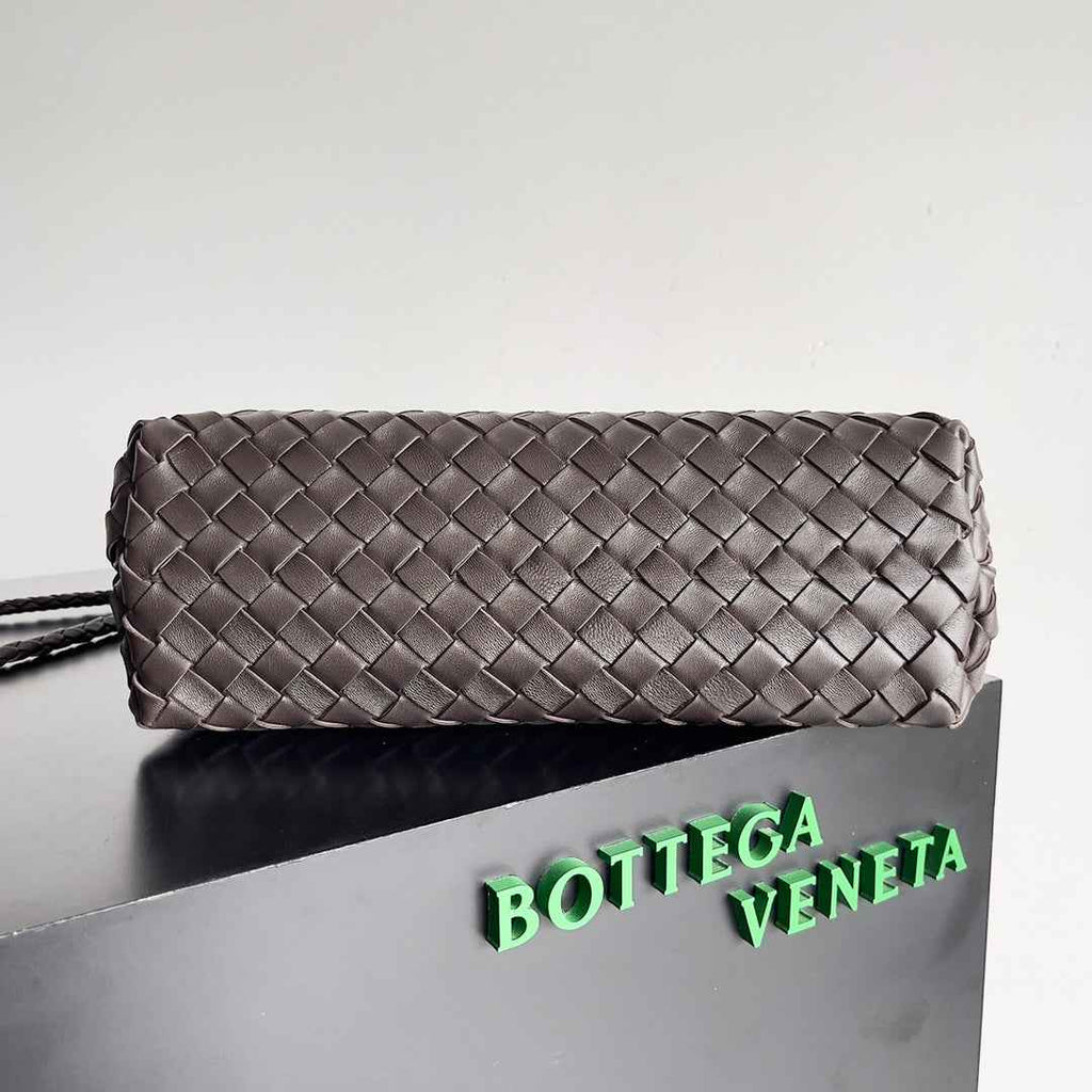 Bottega Veneta Small East West Andiamo 754990 Lambskin Coffee