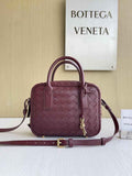 Bottega Veneta Small Getaway 776736 Calfskin Cherry