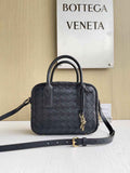 Bottega Veneta Small Getaway 776736 Calfskin Black