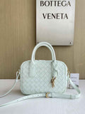 Bottega Veneta Small Getaway 776736 Calfskin Light Green