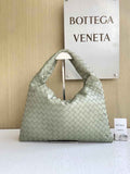Bottega Veneta Small Hop Bag 763966 Calfskin Light Green