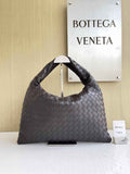 Bottega Veneta Small Hop Bag 763966 Calfskin Brown