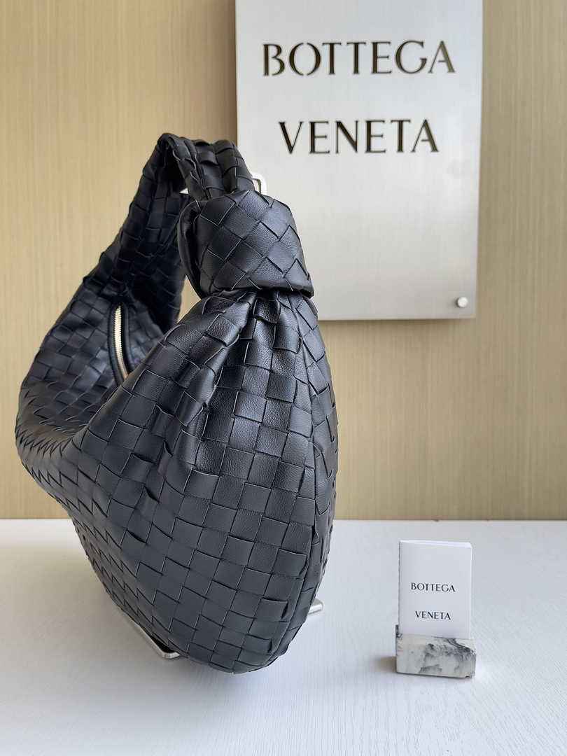 Bottega Veneta Small Jodie Bag 600261 Calfskin Black Zipper Gold