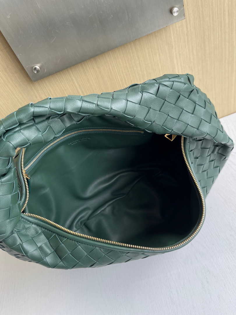 Bottega Veneta Small Jodie Bag 600261 Calfskin Green