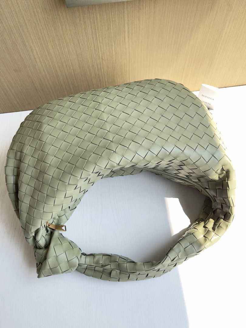 Bottega Veneta Small Jodie Bag 600261 Calfskin Light Green