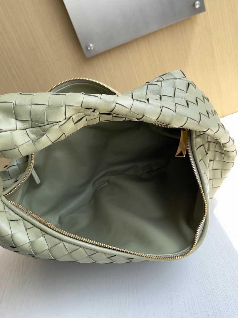 Bottega Veneta Small Jodie Bag 600261 Calfskin Light Green