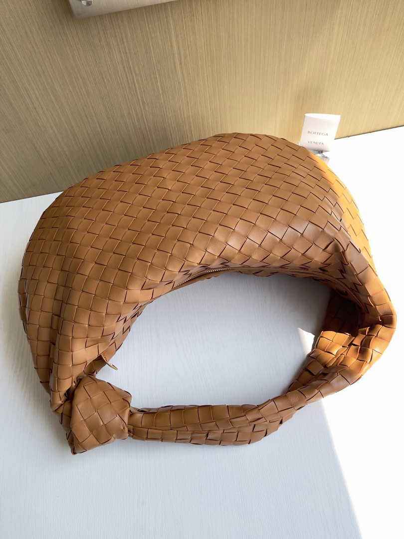 Bottega Veneta Small Jodie Bag 600261 Calfskin Caramel