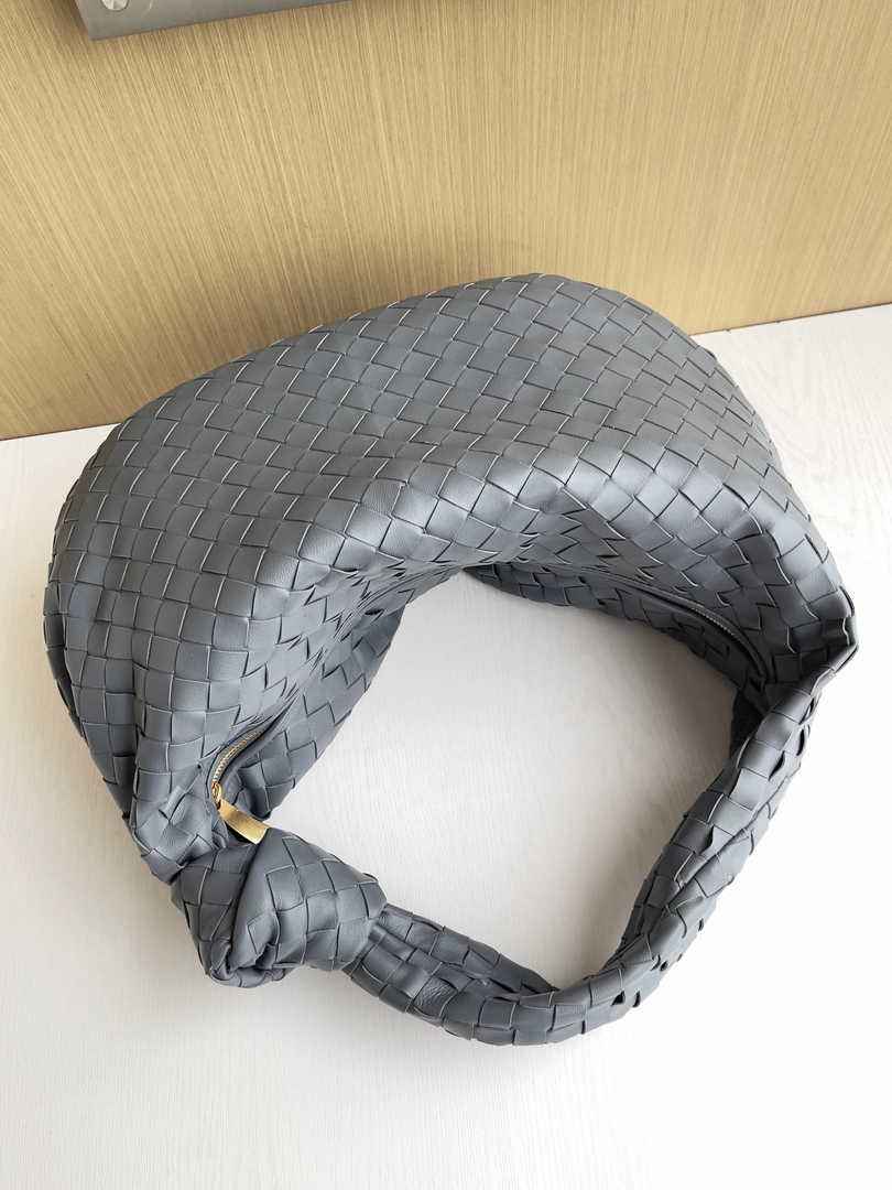 Bottega Veneta Small Jodie Bag 600261 Calfskin Gray