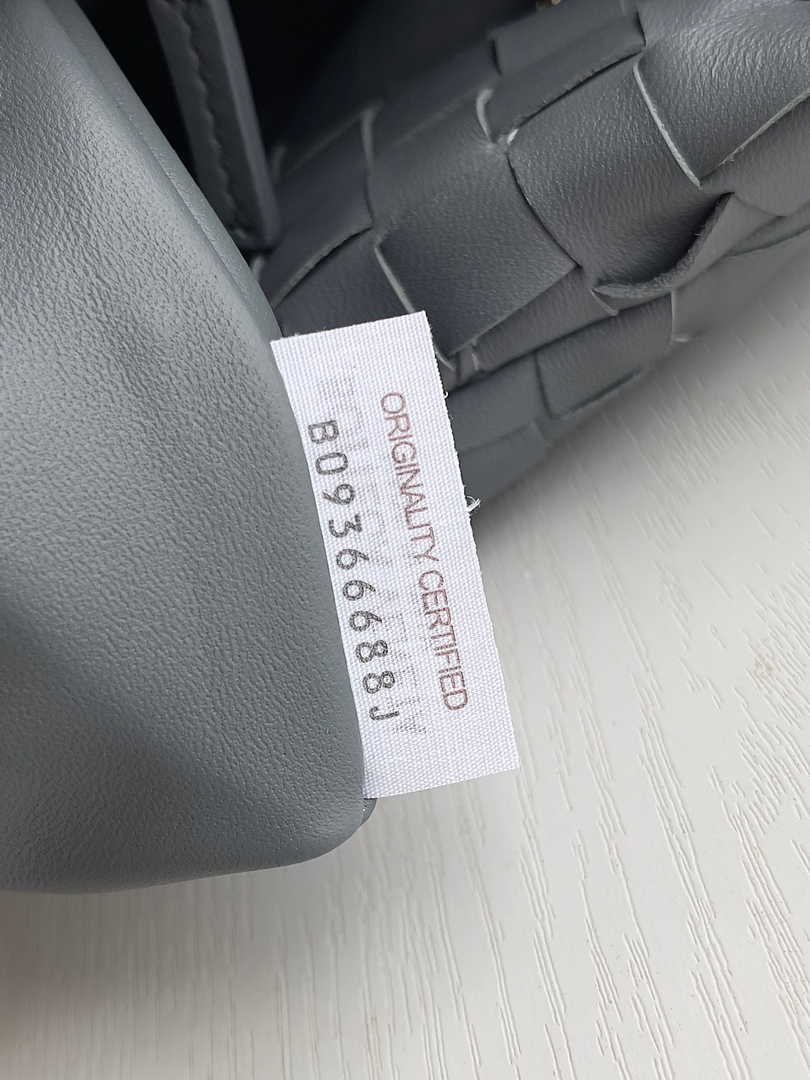 Bottega Veneta Small Jodie Bag 600261 Calfskin Gray