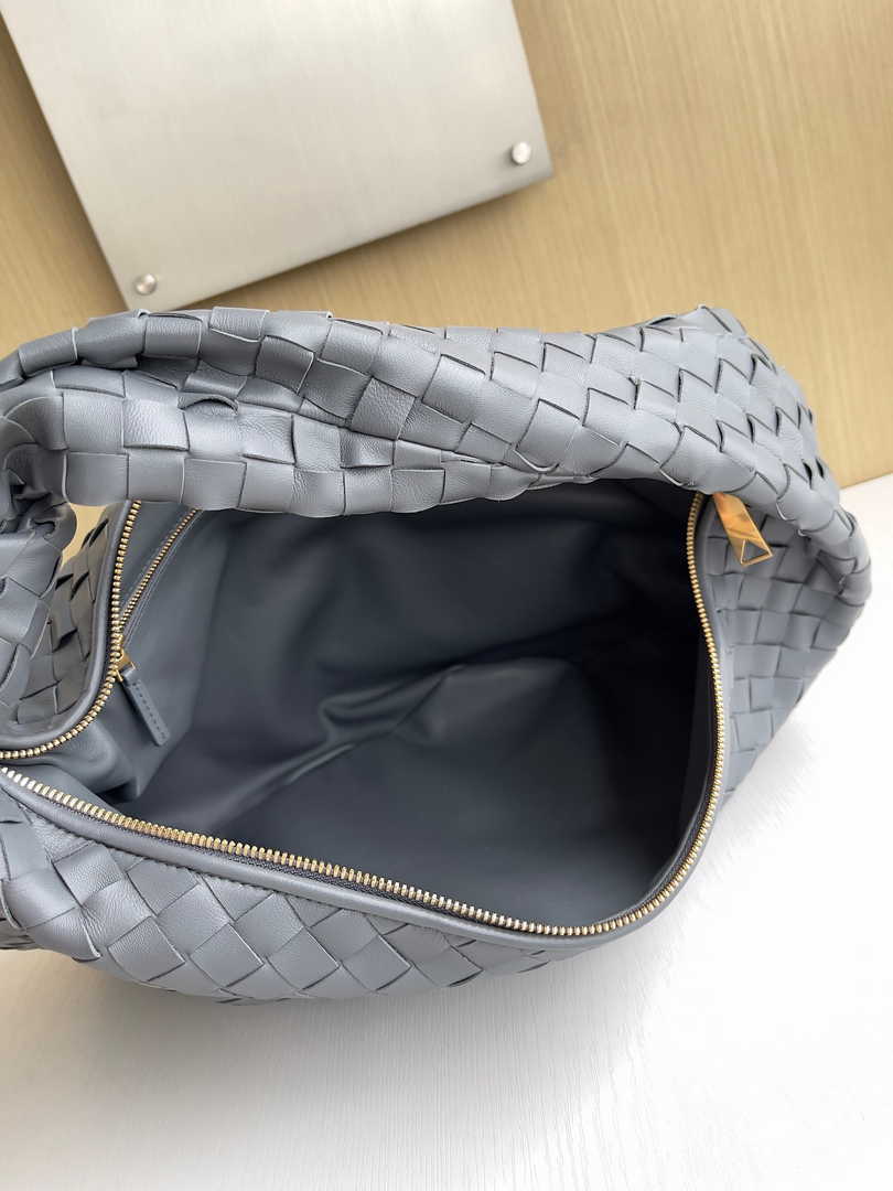 Bottega Veneta Small Jodie Bag 600261 Calfskin Gray