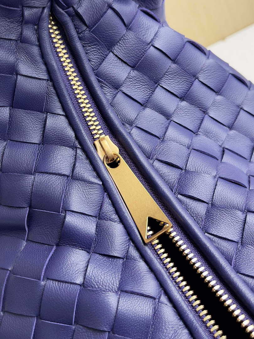 Bottega Veneta Small Jodie Bag 600261 Calfskin Purpel