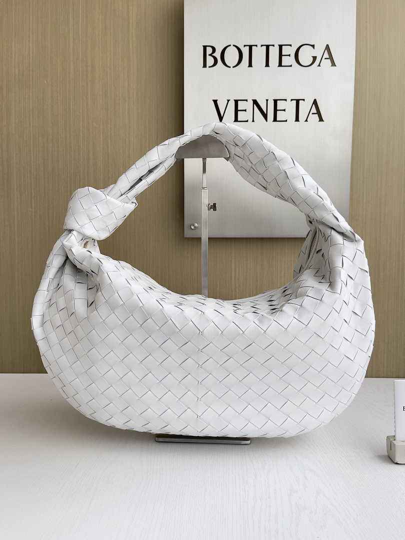 Bottega Veneta Small Jodie Bag 600261 Calfskin White