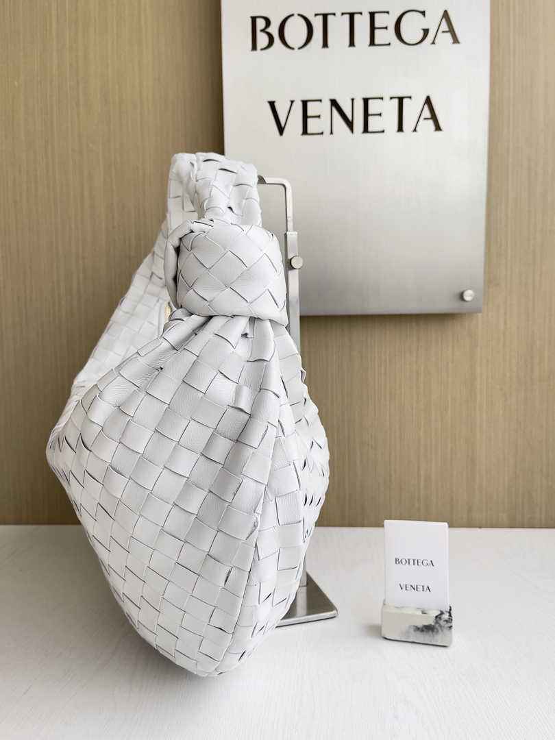 Bottega Veneta Small Jodie Bag 600261 Calfskin White