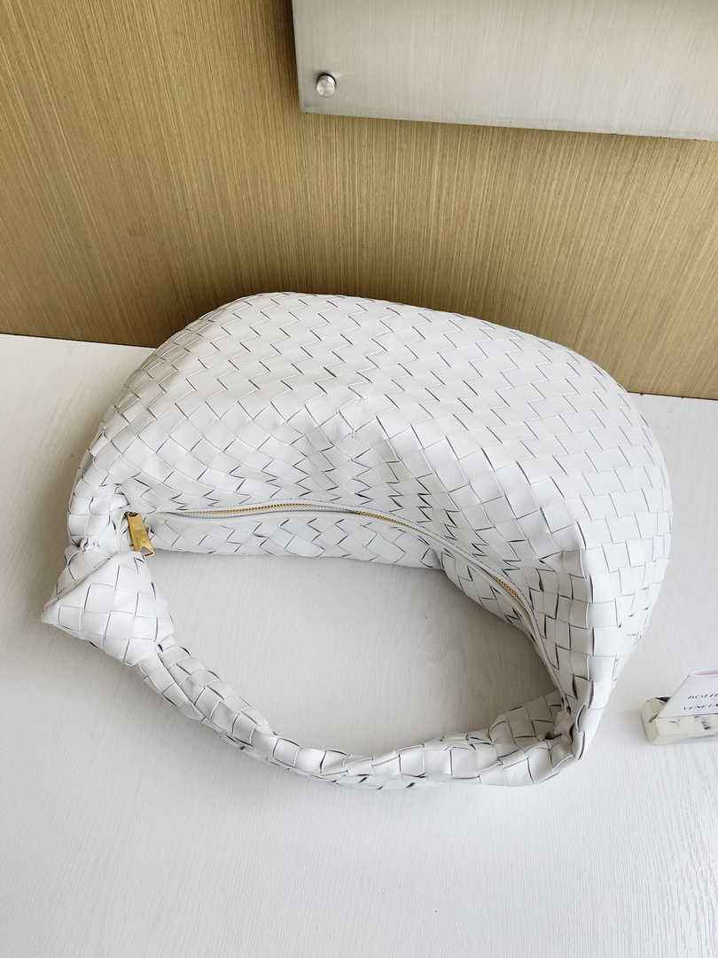 Bottega Veneta Small Jodie Bag 600261 Calfskin White