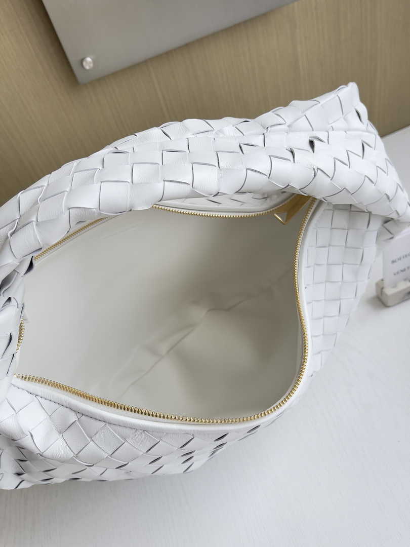 Bottega Veneta Small Jodie Bag 600261 Calfskin White
