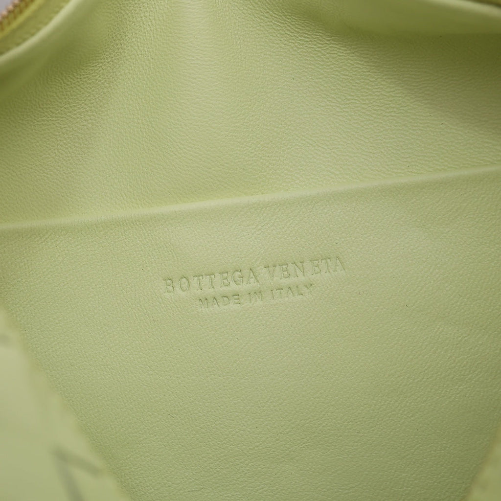 Bottega Veneta Small Loop Camera Bag 723548 Light Green leather