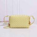 Bottega Veneta Small Loop Camera Bag 723548 Yellow leather
