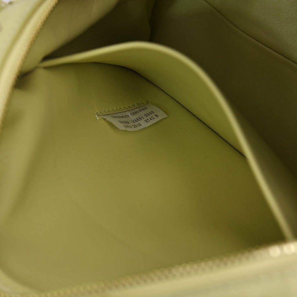 Bottega Veneta Small Loop Camera Bag 723548 Yellow leather