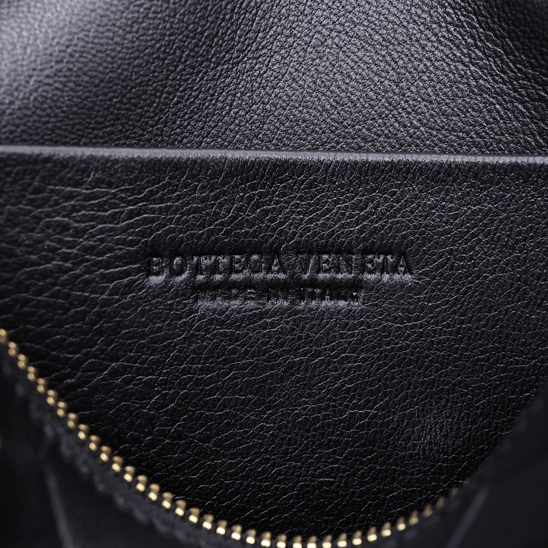 Bottega Veneta Small Loop Camera Bag 723548 Black leather
