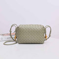 Bottega Veneta Small Loop Camera Bag 723548 Light Gray leather