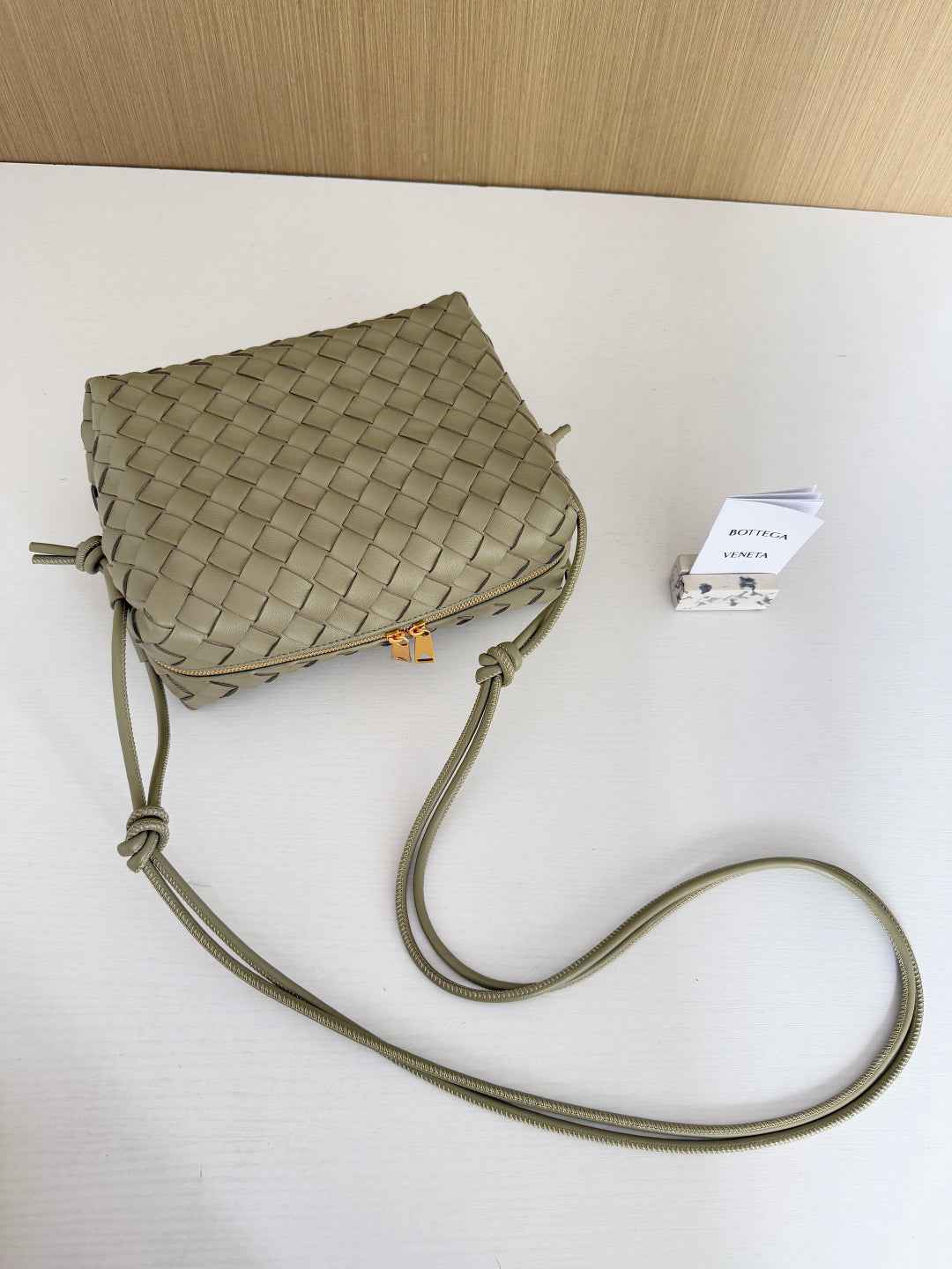 Bottega Veneta Small Loop Camera Bag 680255 Lambskin