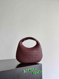 Bottega Veneta Small Veneta Bag 856736 in Wine Red