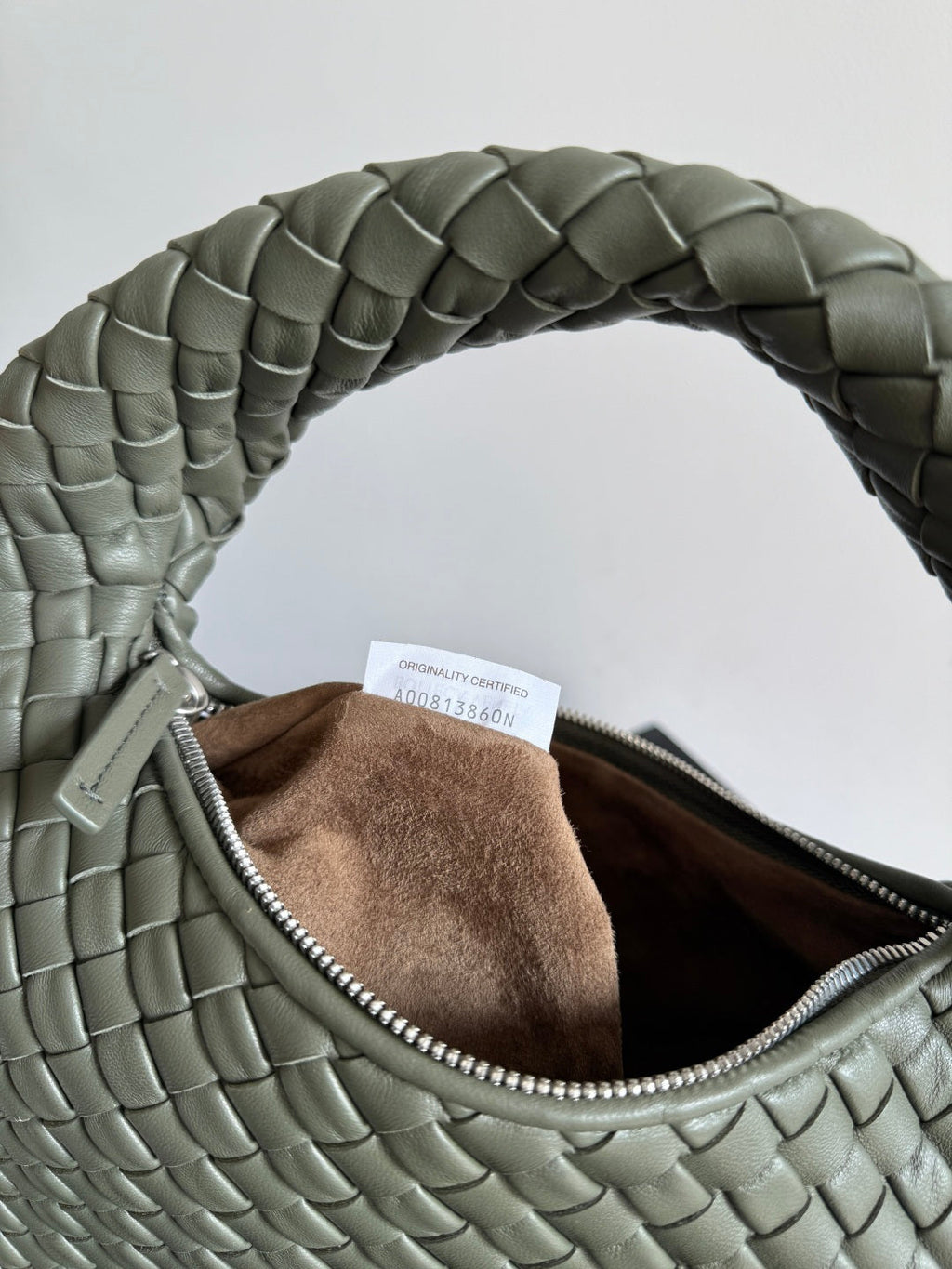 Bottega Veneta Small Veneta Bag 856736 in Green