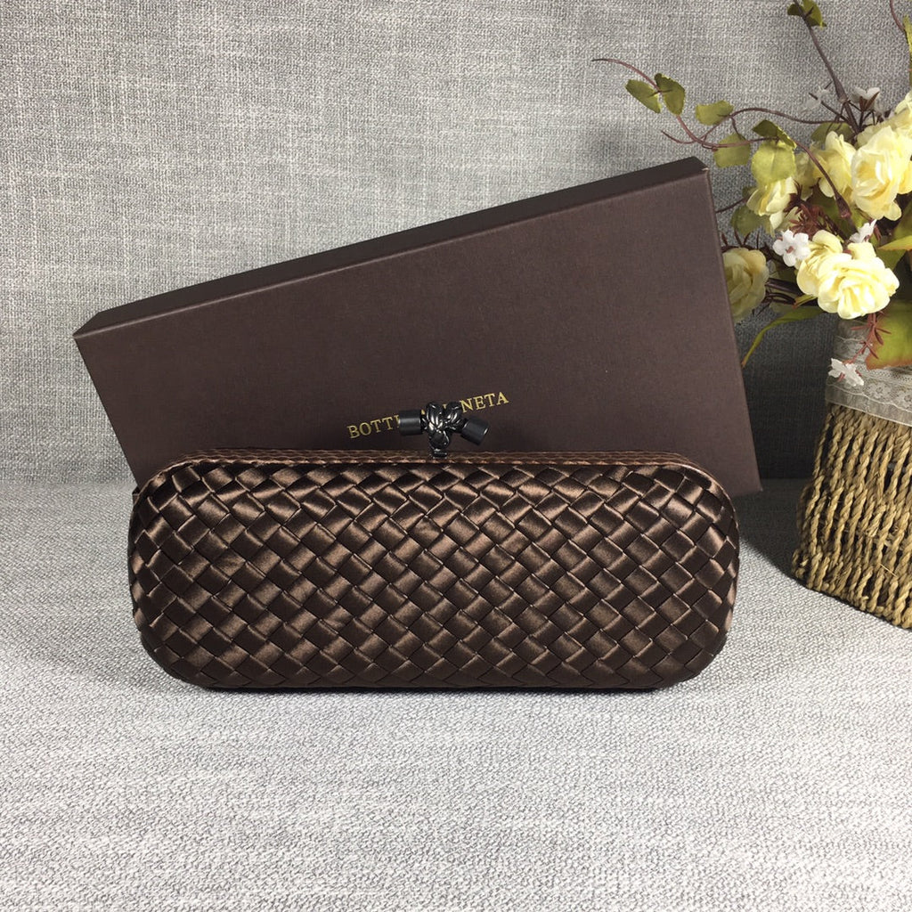 Bottega Veneta Stretch Box Knot 754783 Coffee