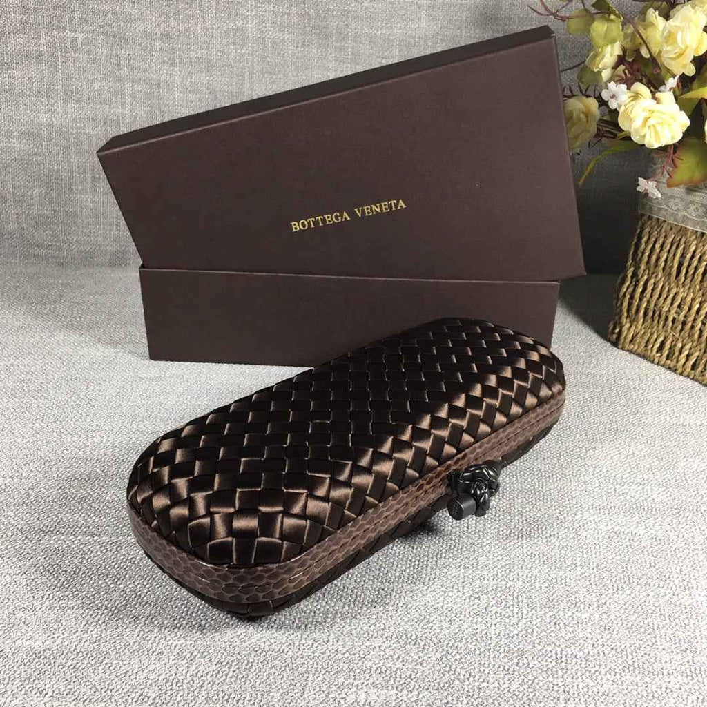 Bottega Veneta Stretch Box Knot 754783 Coffee