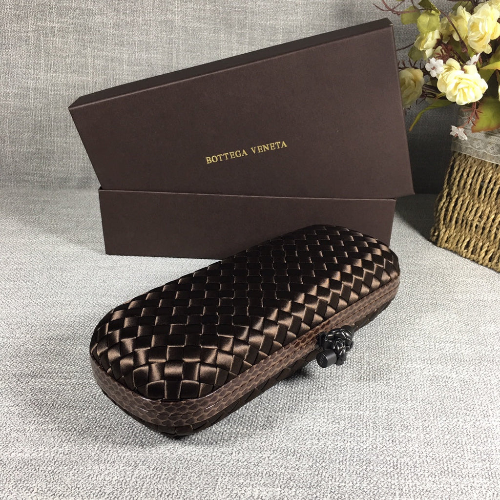 Bottega Veneta Stretch Box Knot 754783 Coffee