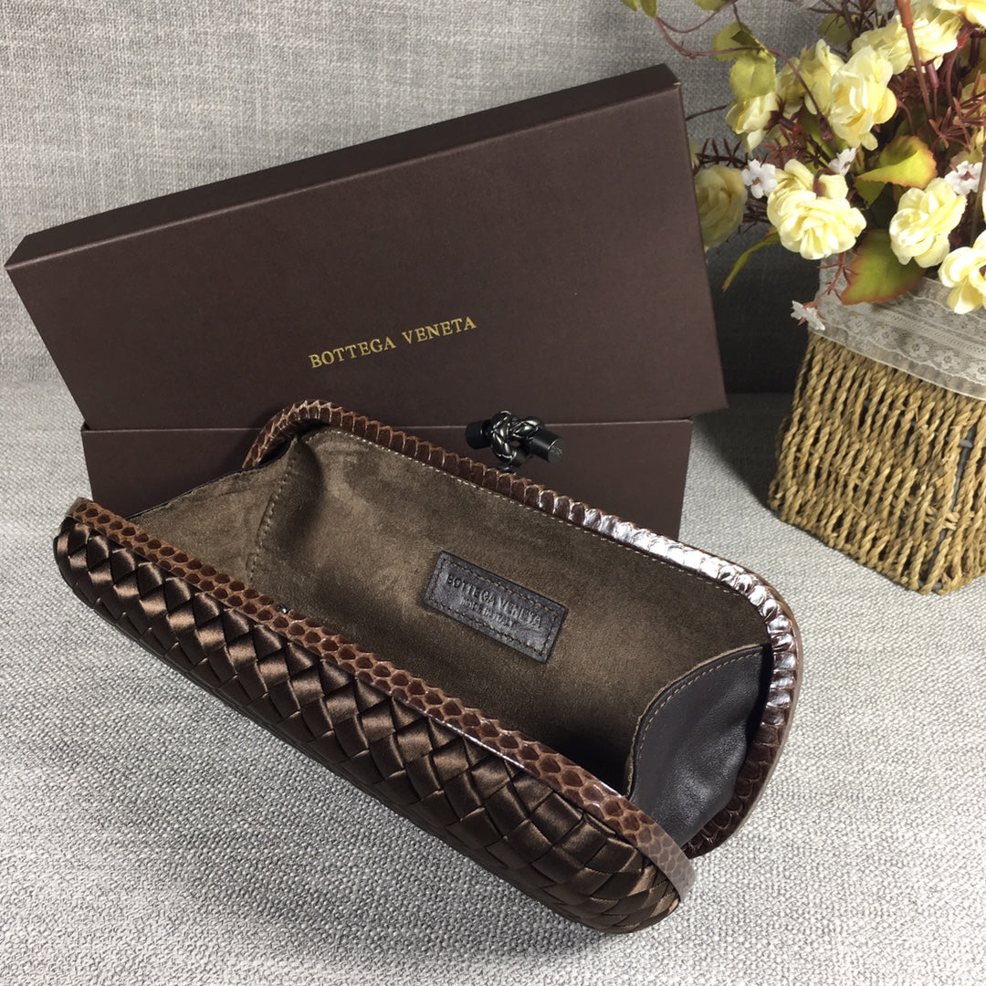 Bottega Veneta Stretch Box Knot 754783 Coffee
