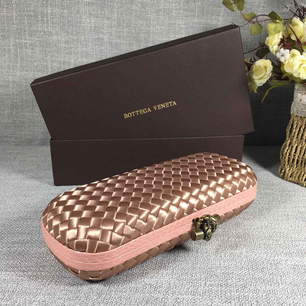 Bottega Veneta Stretch Box Knot 754783 Light Pink