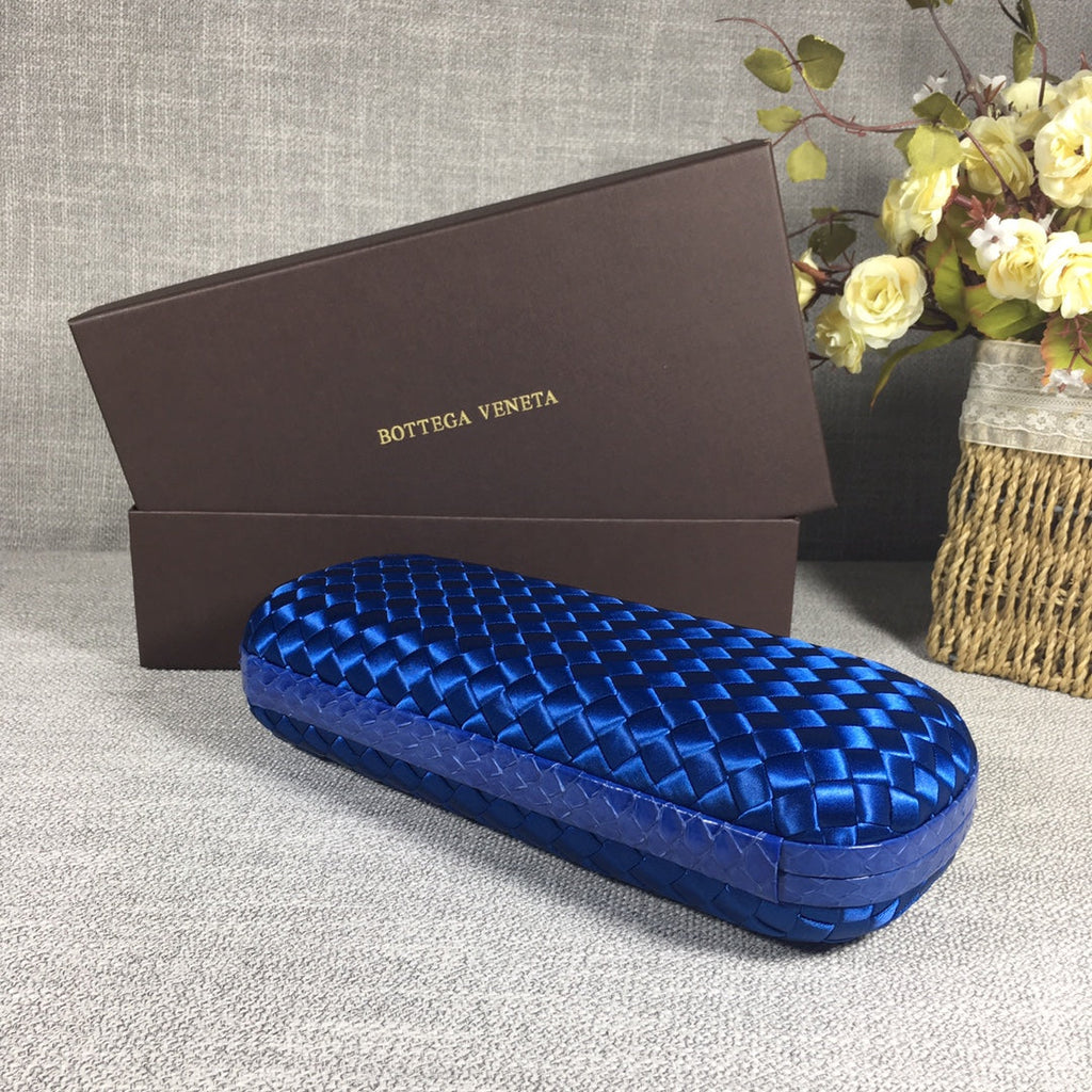 Bottega Veneta Stretch Box Knot 754783 Navy Blue