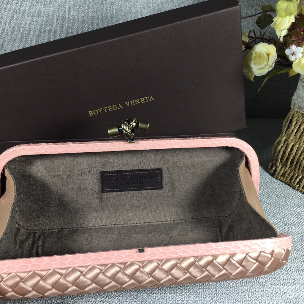 Bottega Veneta Stretch Box Knot 754783 Light Pink
