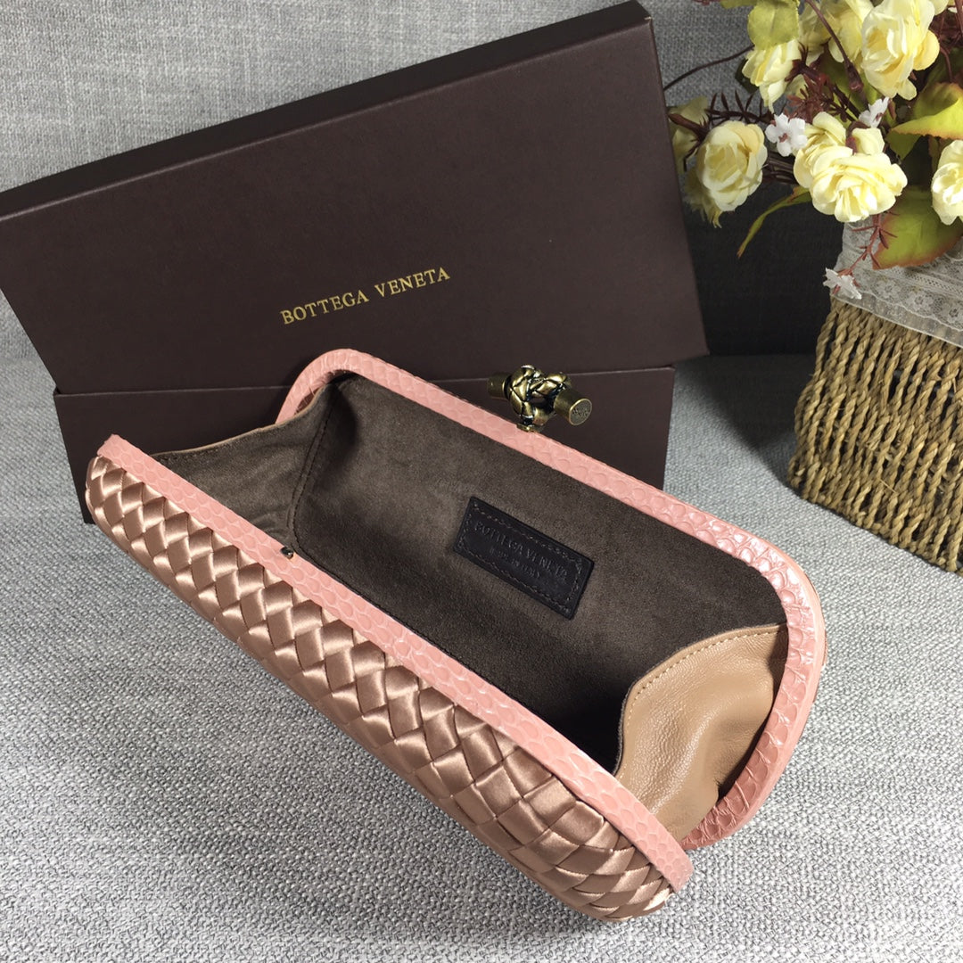Bottega Veneta Stretch Box Knot 754783 Light Pink