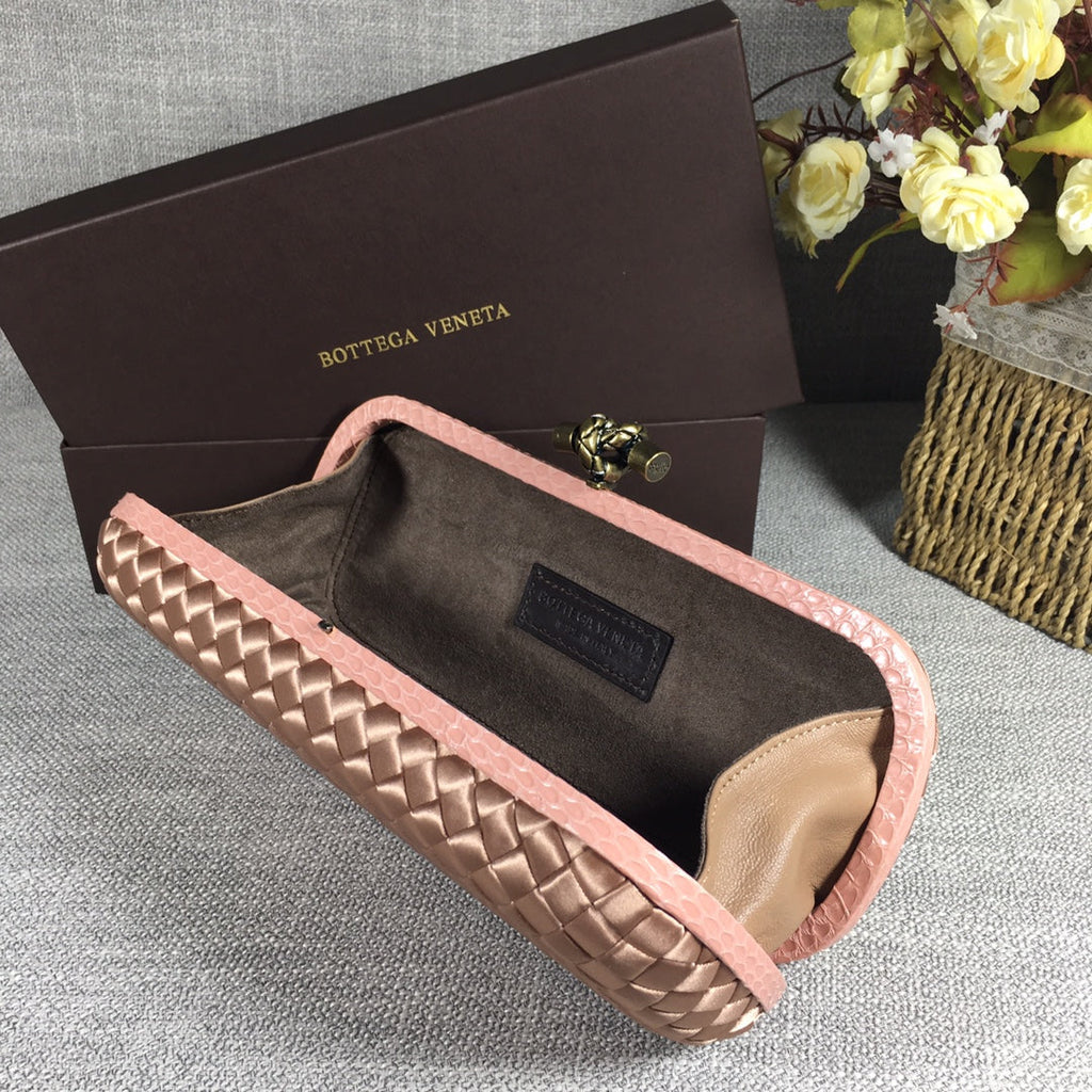 Bottega Veneta Stretch Box Knot 754783 Light Pink