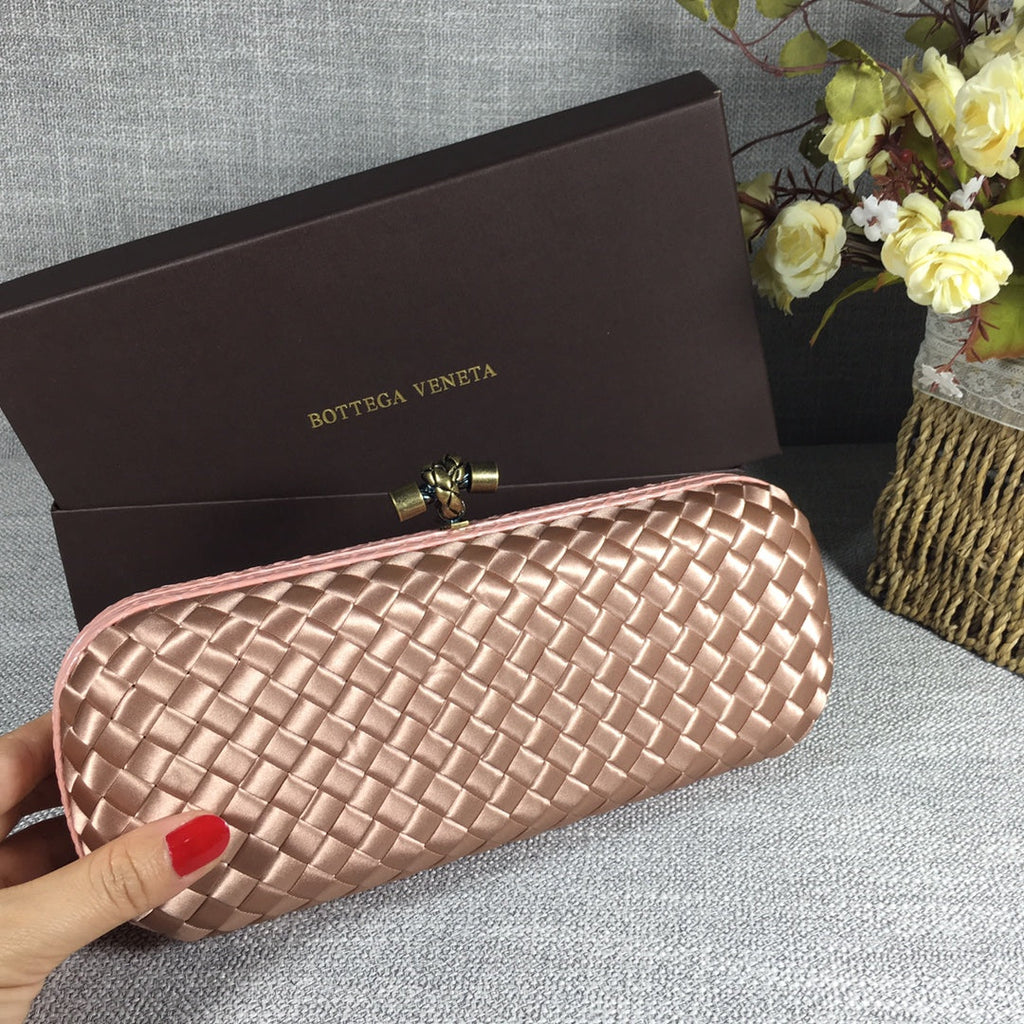 Bottega Veneta Stretch Box Knot 754783 Light Pink