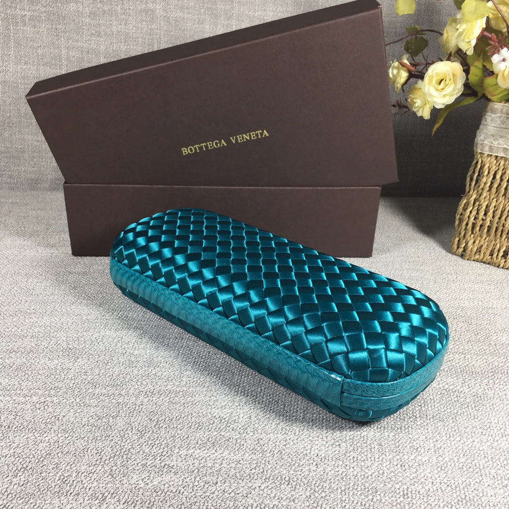 Bottega Veneta Stretch Box Knot 754783 Green Blue
