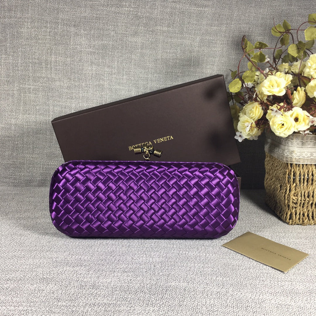 Bottega Veneta Stretch Box Knot 754783 Purple
