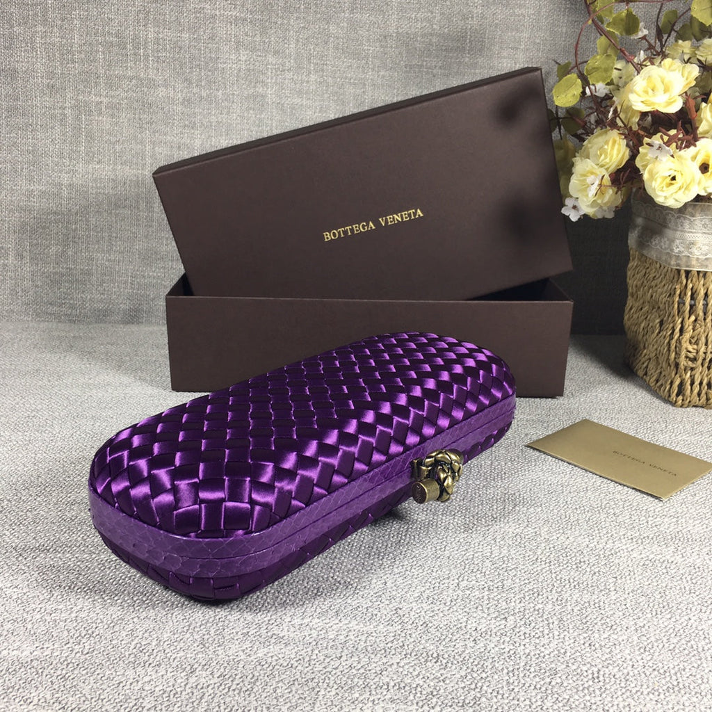 Bottega Veneta Stretch Box Knot 754783 Purple