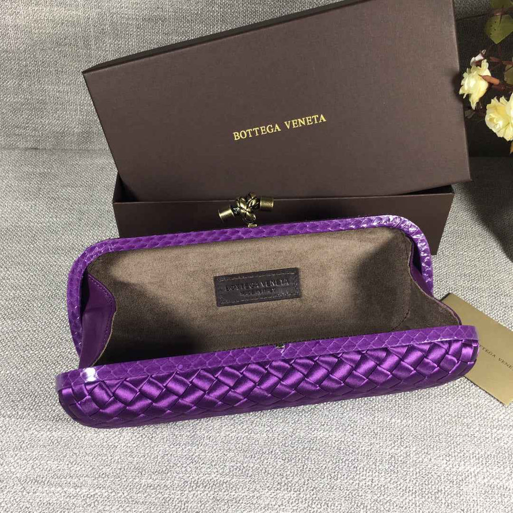 Bottega Veneta Stretch Box Knot 754783 Purple