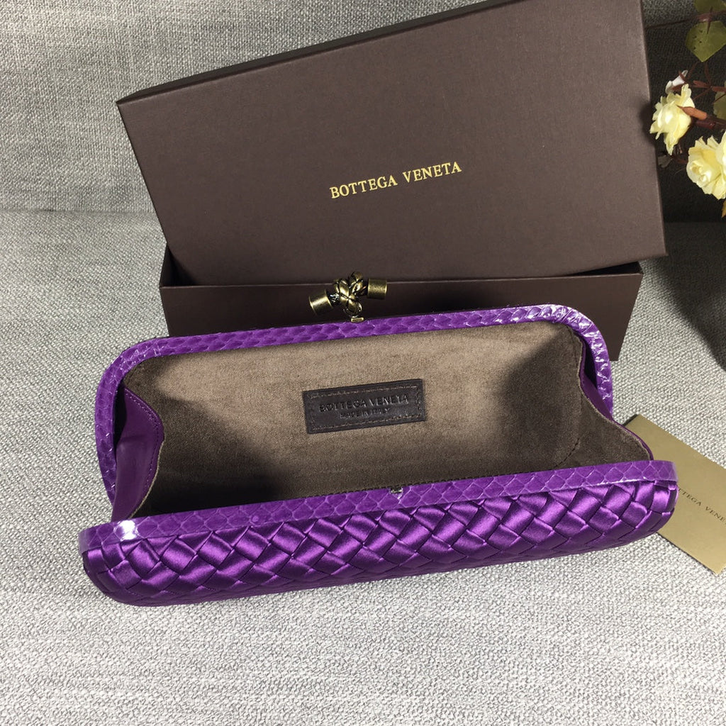 Bottega Veneta Stretch Box Knot 754783 Purple