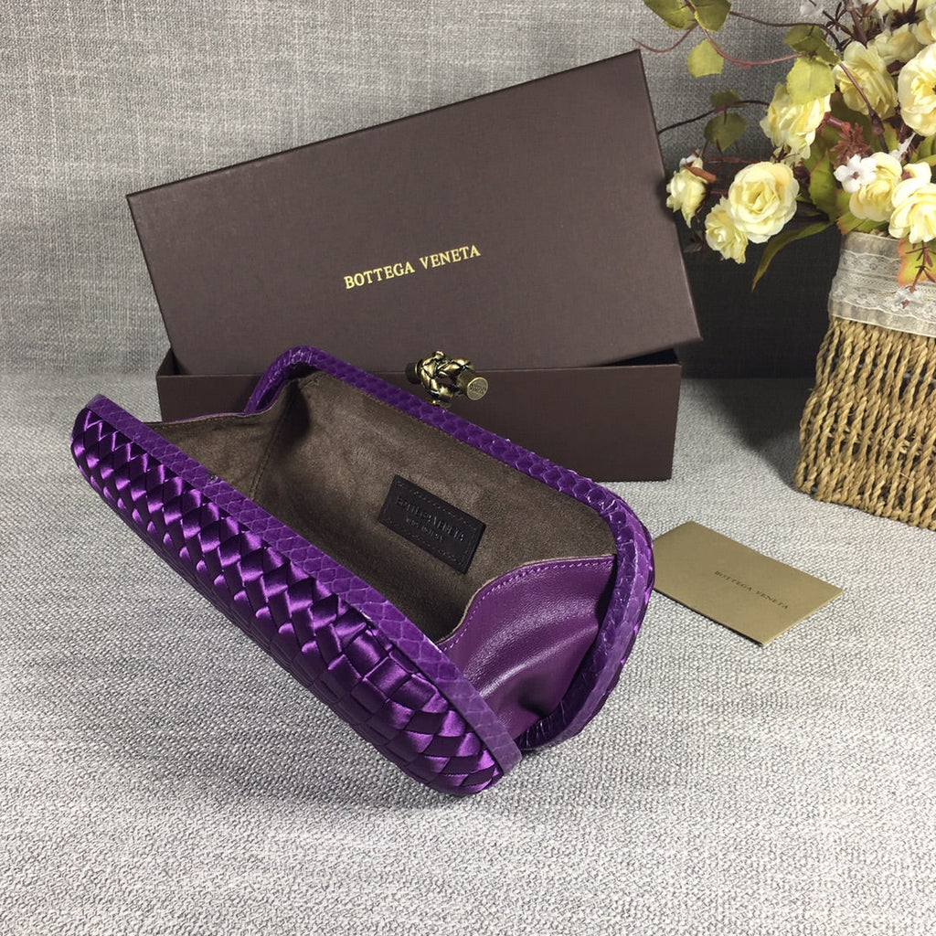 Bottega Veneta Stretch Box Knot 754783 Purple