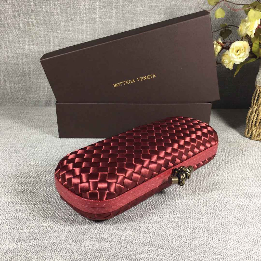 Bottega Veneta Stretch Box Knot 754783 Red