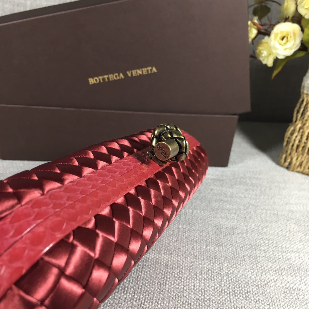 Bottega Veneta Stretch Box Knot 754783 Red