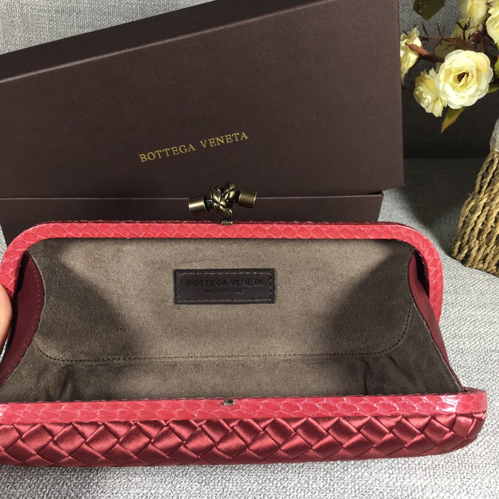 Bottega Veneta Stretch Box Knot 754783 Red