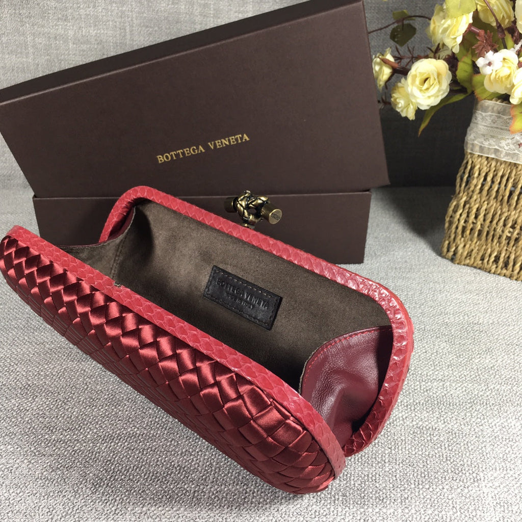 Bottega Veneta Stretch Box Knot 754783 Red