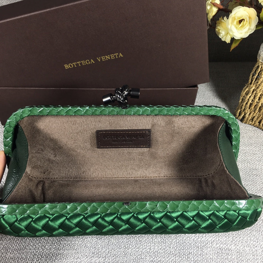 Bottega Veneta Stretch Box Knot 754783 Green